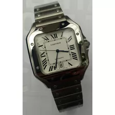 Reloj Cartiere Mod. Santos Caratula Blanca
