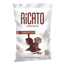 Dulce Caramelo Ricato Cubo Chocolate/bol - Kg a $90