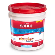 Cloro Shock Polvo (instantáneo) Para Piletas Pintadas 10 Kg