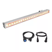 Ribalta 24 Leds 4w Rgbw Prova D'agua Ip65 Sk-rb244 Skypix Nf