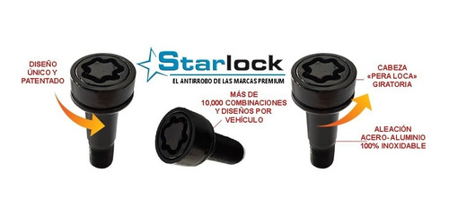 Candados Seguridad Para Llanta Gol Hatch Back Trendline Foto 4