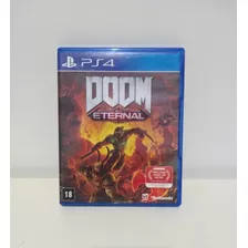 Doom Eternal Ps4 Mídia Física Áudio Português.