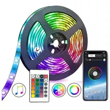 Cinta Led Bluetooth 3 Metros Rgb Luces Tv Hogar Música 