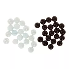 De De Color Negro 16 Mm Assorted Marbles 40 Pcs