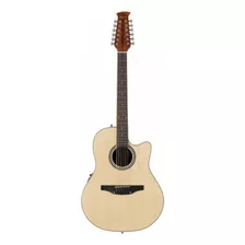 Guitarra Acústica Ovation Applause Standard Ab2412ii Para Diestros Natural Brillante