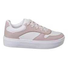 Tenis Feminino Casual Nude Com Recortes Confortável Original