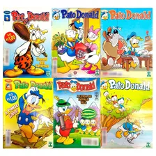 Kit 6 Revistinhas Gibis Quadrinhos Pato Donald 16
