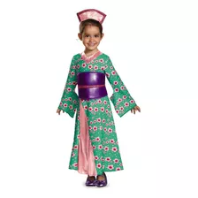 Vestido Japonês Kimono Princess Geisha Para Bebê, Tamanho Mo