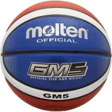 Balón Molten Básquetbol Gm5 Piel, Tamaño 5, 100% Original!!