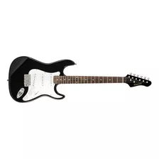 Kansas Eg-p15b-kns Guitarra Electrica Stratocaster Negra