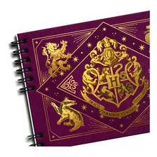 Album Scrapbook A4 Tapa Dura Harry Potter Hogwarts