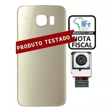 Tampa Traseira Para Galaxy S7 Flat G930 Vidro + Câmera + Nfe