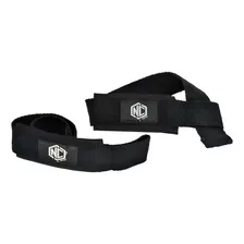 Strap Long Fita Cross Lpo Academia Luva Gancho Nc Extreme Cor Preto