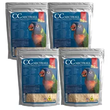 Kit 4 Cc Nectrall 500g - Biotron - Papa Para Lóris