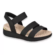 Sandalias Mujer Modare Elastico Acolchonada Super Comfort.