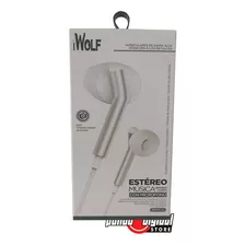 Audífonos Alámbricos Stereo Hd Ml-01 Wolf