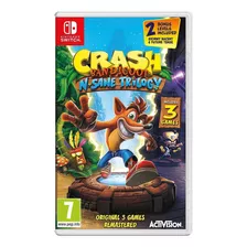 Nintendo Switch Crash Nitrojuego Fisico Nuevo Y Sellado 1 Un