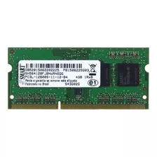 Memória Ram Color Verde 4gb 1 Smart Sh564128fj8nwrnsqg