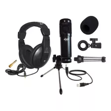 Auricular Behringer + Microfono Usb Tripode Accesorios Pc