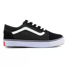 Zapatilla Urbana Nautica Skate Gamuza Y Lona Talle 35 Al 44