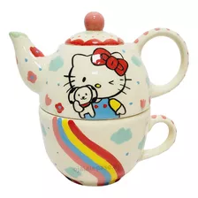 Tetera Y Taza Tea For One Hello Kitty