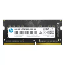 Memoria Ram Hp Para Portátil S1 Ddr4 3200 Mhz So-dimm 8gb