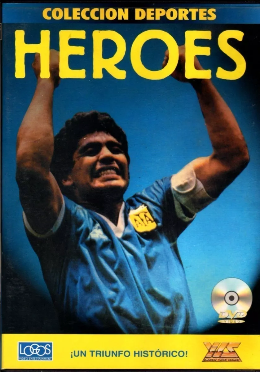Heroes 1 (fifa 1986)- Heroes 2 (fifa 1990) Maradona Dvd