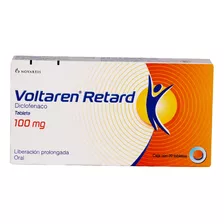 Voltaren Retard 100 Mg Caja Con 20 Tabletas