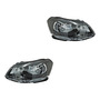 Par Juego Faros Vw Gol / Saveiro 2009 - 2013 Doble As Sxc