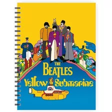 Caderno Grande Capa Dura Beatles #1 96 Folhas 1 Matéria