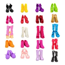 Kit 4 Sapatos Para Boneca Monster High Ever After Sapatinhos