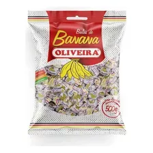 Pacote Bala Banana 500g - Oliveira