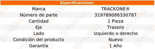 1- Tornillo Estabilizador Trasero Izq/der R32 08 Trackone Foto 3