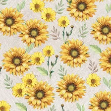 Tricoline Digital Floral Peri, 100% Algodão, 50cm X 1,50mt