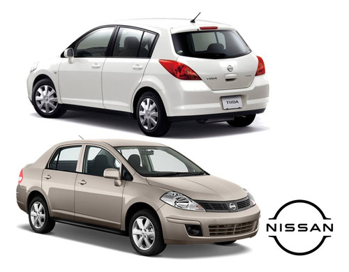 Respaldo + Cubre Volante Piel Nissan Tiida Sedan 2007 A 2018 Foto 8