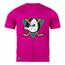 Camiseta Algodão Super Patos The Mighty Ducks Confortável