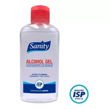 Alcohol Gel Sanity 100ml Desinfectante - Certificado Isp