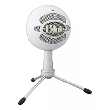 Microfone Blue Snowball Ice Gravação E Streaming Pc Mac Usb