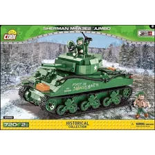 Cobi 2550 Tanque Sherman Jumbo Segunda Guerra Bloques Armar