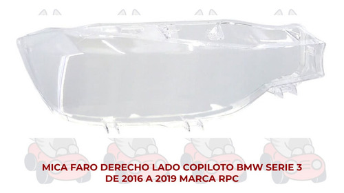 Faro (mica) Bmw Serie 3 2016-16-2017-17-2018-18-2019-19 Ore Foto 10