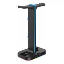 Soporte Auriculares Xsoul Rgb Gamer