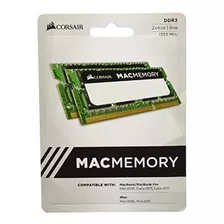 Kit Memoria 8gb 2x4gb Corsair 1333 - Macbook / Macbook Pro