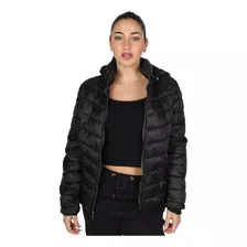 Campera Abrigo Dama Impermeable Capucha Desmontable