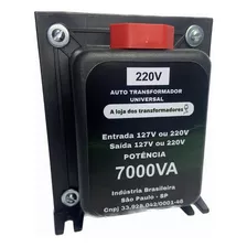 Auto Transformador 90v Para 220v 7500va 