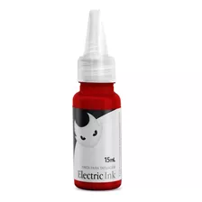 Tinta Para Tatuagem Vermelho Bombeiro - 15ml