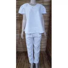 Roupa Branca Ração Umbanda Feminina Envio Imediato