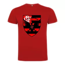 Polera Flamengo Brasil Algodon 100%