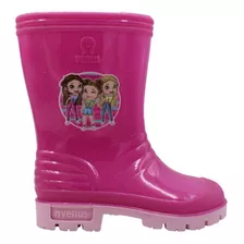 Botas De Lluvia, Agua, Impermeables, Jebe Para Niña