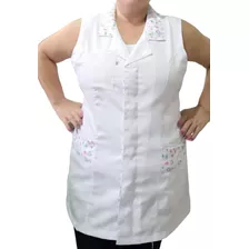 Jaleco Feminino Cavado Com Estampa De Bonequinha - Namastê