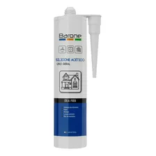 Silicone Incolor Acético 260g Barone